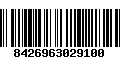 Código de Barras 8426963029100