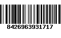 Código de Barras 8426963931717