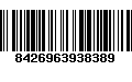 Código de Barras 8426963938389