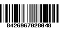 Código de Barras 8426967028048