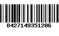 Código de Barras 8427149351206