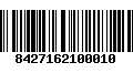 Código de Barras 8427162100010