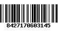 Código de Barras 8427170603145