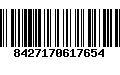 Código de Barras 8427170617654