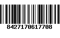 Código de Barras 8427170617708