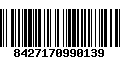 Código de Barras 8427170990139