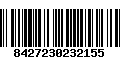 Código de Barras 8427230232155