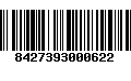 Código de Barras 8427393000622