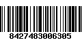 Código de Barras 8427483006305