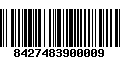 Código de Barras 8427483900009