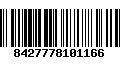 Código de Barras 8427778101166