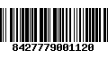 Código de Barras 8427779001120