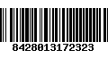 Código de Barras 8428013172323