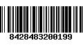 Código de Barras 8428483200199