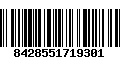 Código de Barras 8428551719301