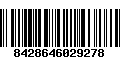 Código de Barras 8428646029278