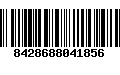 Código de Barras 8428688041856