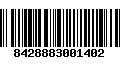 Código de Barras 8428883001402