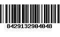 Código de Barras 8429132904048