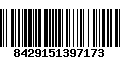 Código de Barras 8429151397173