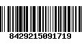 Código de Barras 8429215091719