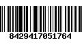 Código de Barras 8429417051764