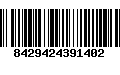 Código de Barras 8429424391402