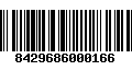 Código de Barras 8429686000166