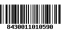 Código de Barras 8430011010590