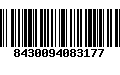 Código de Barras 8430094083177