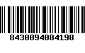 Código de Barras 8430094084198