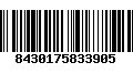 Código de Barras 8430175833905