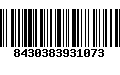 Código de Barras 8430383931073