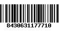 Código de Barras 8430631177710