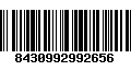 Código de Barras 8430992992656