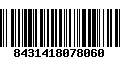 Código de Barras 8431418078060