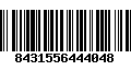 Código de Barras 8431556444048