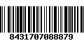 Código de Barras 8431707088879