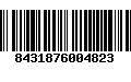 Código de Barras 8431876004823