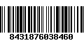 Código de Barras 8431876038460