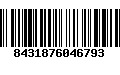Código de Barras 8431876046793