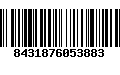 Código de Barras 8431876053883