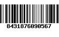 Código de Barras 8431876090567