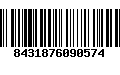 Código de Barras 8431876090574