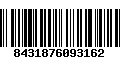 Código de Barras 8431876093162