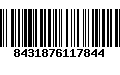 Código de Barras 8431876117844