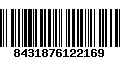 Código de Barras 8431876122169