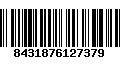 Código de Barras 8431876127379