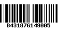 Código de Barras 8431876149005