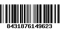 Código de Barras 8431876149623